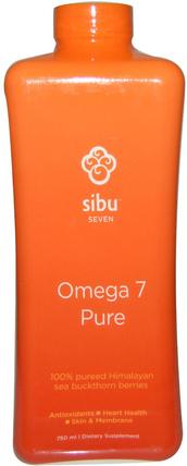 Omega 7 Pure, 750 ml by Sibu Beauty, 補充劑，沙棘，歐米茄-7沙棘 HK 香港