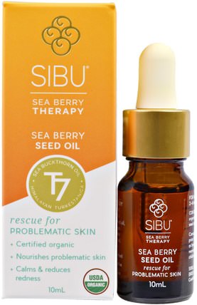 Sea Berry Seed Oil, 10 ml by Sibu Beauty, 洗澡，美容，沙棘美容 HK 香港