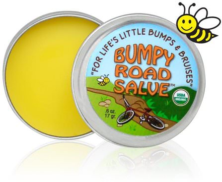 Bumpy Road Salve.6 oz (17 g) by Sierra Bees, 美容，面部護理，麥盧卡蜂蜜護膚，皮膚 HK 香港