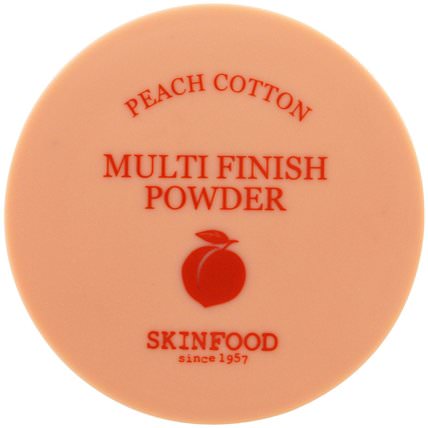 Multi Finish Powder, Peach Cotton, 15 g by Skinfood, 洗澡，美容，化妝 HK 香港