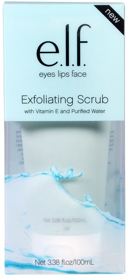 皮膚護理 - E.L.F. Cosmetics, Exfoliating Scrub, 3.38 fl oz. (100 ml)