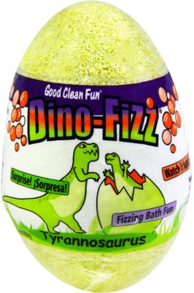 Dino-Fizz, Tyrannosaurus, 2.2 oz (60 g) by Smith & Vandiver, 洗澡，美容，浴鹽 HK 香港