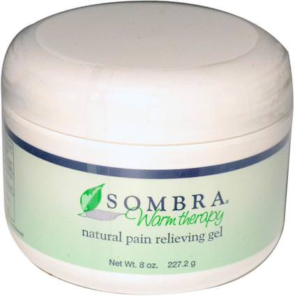 Warm Therapy, Natural Pain Relieving Gel, 8 oz (227.2 g) by Sombra Professional Therapy, 健康，抗疼 HK 香港