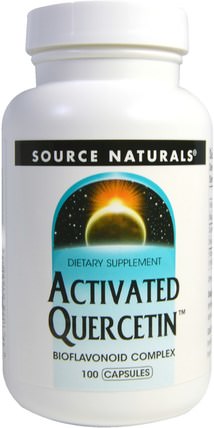 Activated Quercetin, 100 Capsules by Source Naturals, 補充劑，槲皮素 HK 香港