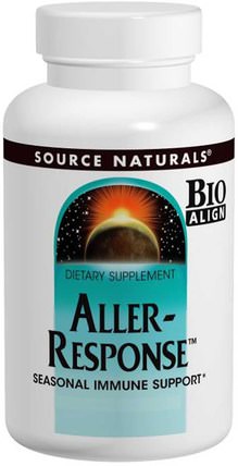 Aller-Response, 90 Tablets by Source Naturals, 健康，過敏，過敏 HK 香港