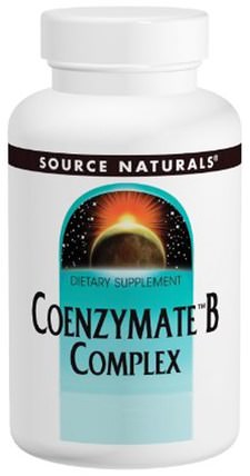 Coenzymate B Complex, Orange Flavored Sublingual, 60 Tablets by Source Naturals, 補充劑，輔酶b維生素，維生素b複合物 HK 香港