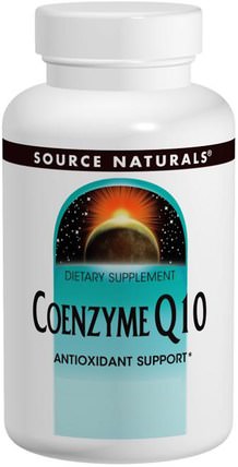 Coenzyme Q10, 200 mg, 60 Softgels by Source Naturals, 補充劑，抗氧化劑，輔酶q10 HK 香港