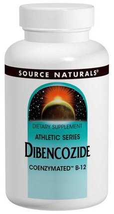Dibencozide Coenzymated B-12, 60 Tablets by Source Naturals, 補充劑，輔酶b維生素，維生素b，維生素b12，維生素b12 - 二苯肼 HK 香港