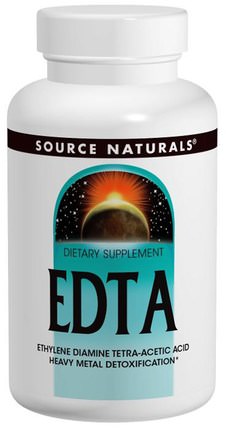 EDTA, Heavy Metal Detoxification, 240 Capsules by Source Naturals, 補充劑，氨基酸，edta HK 香港