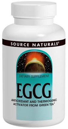 EGCG, 350 mg, 60 Tablets by Source Naturals, 草藥，egcg HK 香港