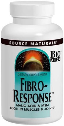 Fibro-Response, 180 Tablets by Source Naturals, 補品，礦物質，蘋果酸鎂，健康，纖維肌痛 HK 香港