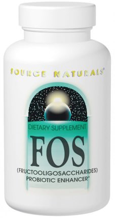 FOS Powder, 7.05 oz (200 g) by Source Naturals, 補充劑，益生菌 HK 香港