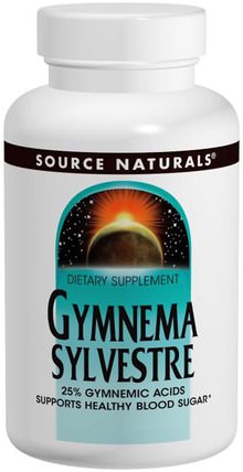 Gymnema Sylvestre, 450 mg, 120 Tablets by Source Naturals, 草藥，健身房 HK 香港