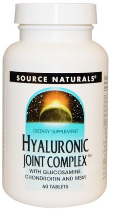 Hyaluronic Joint Complex, 60 Tablets by Source Naturals, 健康，女性，透明質酸 HK 香港
