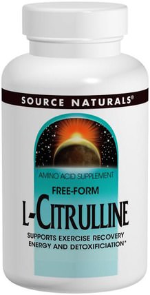 L-Citrulline, 500 mg, 120 Capsules by Source Naturals, 補充劑，氨基酸，瓜氨酸 HK 香港