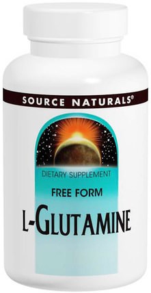 L-Glutamine, 500 mg, 100 Capsules by Source Naturals, 補充劑，氨基酸，l谷氨酰胺 HK 香港