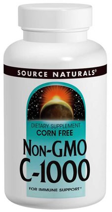 Non-GMO C-1000, 240 Tablets by Source Naturals, 維生素，維生素c，維生素c抗壞血酸 HK 香港