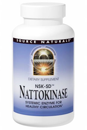 NSK-SD, Nattokinase, 100 mg, 30 Capsules by Source Naturals, 補充劑，納豆激酶 HK 香港