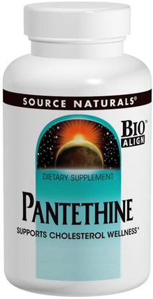 Pantethine, 300 mg, 90 Tablets by Source Naturals, 健康，膽固醇支持，泛硫乙胺 HK 香港
