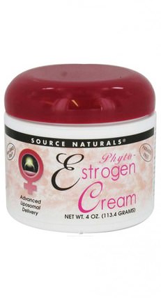 Phyto-Estrogen Cream, 4 oz (113.4 g) by Source Naturals, 健康，女性，更年期 HK 香港
