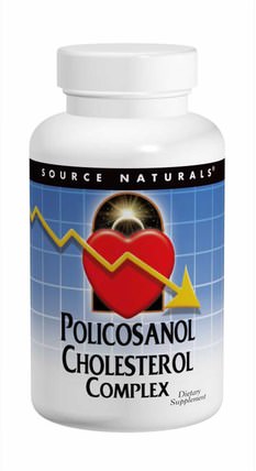 Policosanol Cholesterol Complex, 60 Tablets by Source Naturals, 健康，膽固醇支持，多廿烷醇 HK 香港