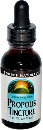 Propolis Tincture, Liquid, 1 fl oz (29.57 ml) by Source Naturals, 補充劑，蜂產品，蜂膠 HK 香港