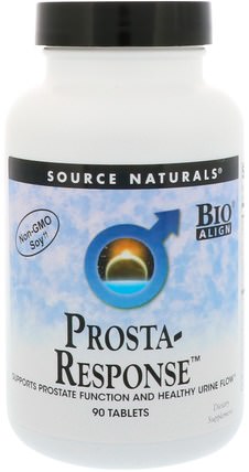 Prosta-Response, 90 Tablets by Source Naturals, 健康，男性，前列腺，草藥，花粉提取物 HK 香港