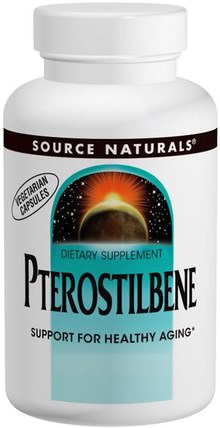 Pterostilbene, 50 mg, 120 Capsules by Source Naturals, 補充劑，紫檀芪 HK 香港