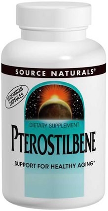 Pterostilbene, 50 mg, 60 Capsules by Source Naturals, 補充劑，紫檀芪 HK 香港