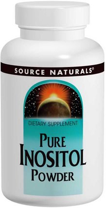 Pure Inositol Powder, 8 oz (226.8 g) by Source Naturals, 維生素，肌醇 HK 香港