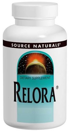 Relora, 250 mg, 90 Tablets by Source Naturals, 減肥，飲食，皮質醇，木蘭樹皮（phellodendron） HK 香港