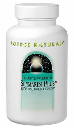 Silymarin Plus, 120 Tablets by Source Naturals, 健康，排毒，奶薊（水飛薊素），藥物濫用，成癮 HK 香港