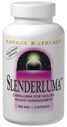 Slenderluma, 500 mg, 60 Capsules by Source Naturals, 健康，飲食，slimaluma caralluma HK 香港