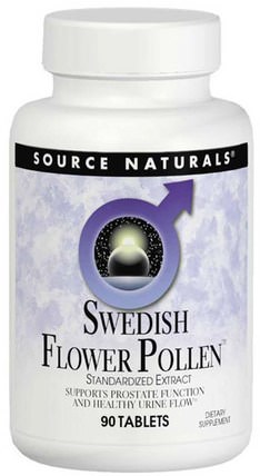 Swedish Flower Pollen, 90 Tablets by Source Naturals, 草藥，花粉提取物 HK 香港