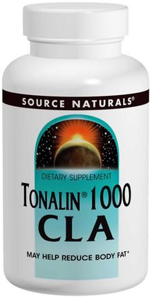 Tonalin 1000 CLA, 120 Softgels by Source Naturals, 減肥，飲食，cla（共軛亞油酸） HK 香港
