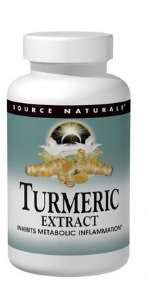 Turmeric Extract, 100 Tablets by Source Naturals, 補充劑，抗氧化劑，薑黃素 HK 香港