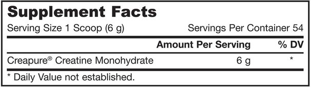 運動，肌酸粉 - Jarrow Formulas, Creatine Monohydrate, Powder, 11.4 oz (325 g)