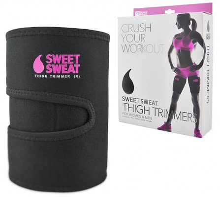 Sweet Sweat Thigh Trimmers, Pink, 1 Pair by Sports Research, 運動，家庭，鍛煉/健身裝備 HK 香港