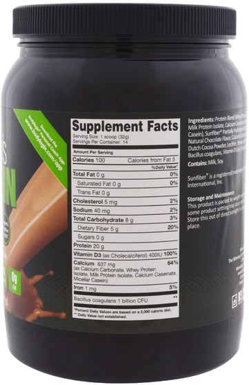 運動，補品，蛋白質 - Bodylogix, Womens Protein Powder, Natural Dark Chocolate, 15.8 oz (448 g)