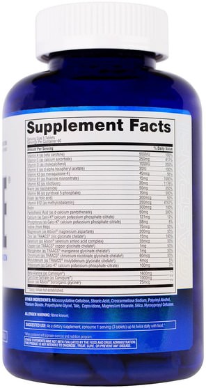 運動，維生素，多種維生素 - Gaspari Nutrition, Anavite, The Ultimate Performance Multi-Vitamin, 180 Tablets