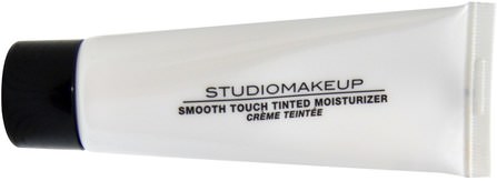 Smooth Touch Tinted Moisturizer, Smooth Beige, 1.35 fl oz (40 ml) by Studio Makeup, 洗澡，美容，化妝，液體化妝 HK 香港