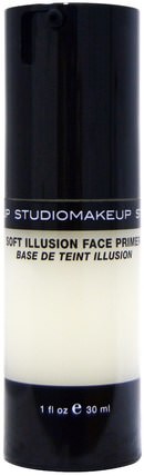 Soft Illusion Face Primer, 1 fl oz (30 ml) by Studio Makeup, 洗澡，美容，化妝，面部底漆 HK 香港