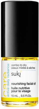 Nourishing Facial Oil, 0.5 fl oz (15 ml) by Suki Care, 健康，皮膚，沐浴，美容油，面部護理油，美容，面部護理 HK 香港