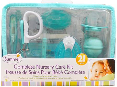 Complete Nursery Care Kit, 21 Pieces by Summer Infant, 洗澡，美容，化妝，指甲護理，指甲鉗，兒童健康，兒童和嬰兒指甲護理 HK 香港