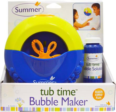 Tub Time, Bubble Maker by Summer Infant, 兒童健康，兒童玩具，洗澡玩具 HK 香港