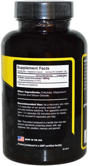 補充劑，5-htp，5-htp 100毫克，健康 - Primaforce, 5-HTP, 100 mg, 120 Veggie Caps