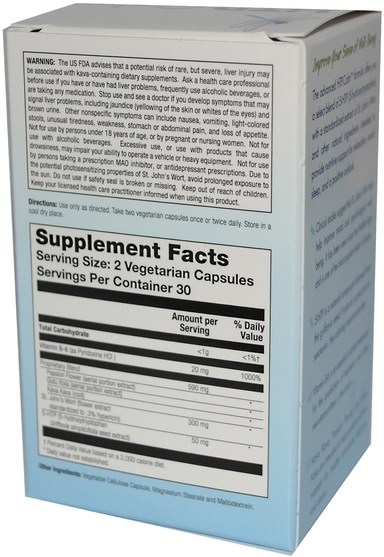 補充劑，5-htp，褪黑激素 - Natural Balance, HTP.Calm, 60 Veggie Caps