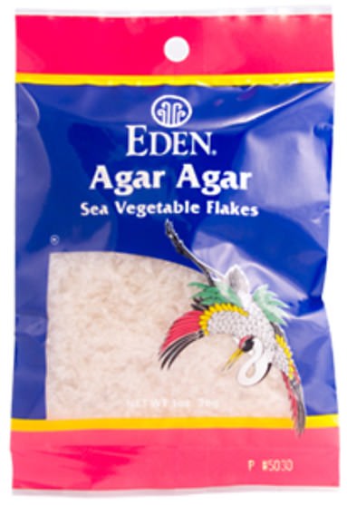 補充劑，各種藻類，瓊脂瓊脂 - Eden Foods, Agar Agar, Sea Vegetables Flakes, 1 oz (28 g)