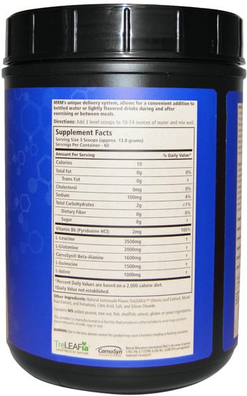 補充劑，氨基酸，bcaa（支鏈氨基酸），運動，運動 - MRM, BCAA + G Reload, Post-Workout Recovery, Lemonade, 29.6 oz (840 g)