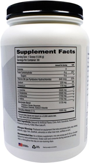 補充劑，氨基酸，bcaa（支鏈氨基酸），運動，鍛煉 - Scivation, Xtend, BCAAs, Blue Raspberry, 44.0 oz (1248 g)